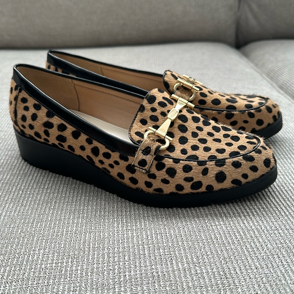 Anne Klein Animal Print Loafers